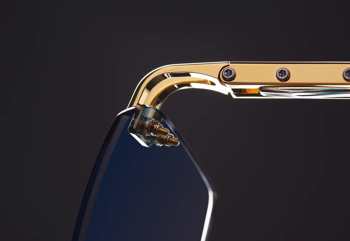 META-EVO ONE - Yellow Gold/Ink Swirl