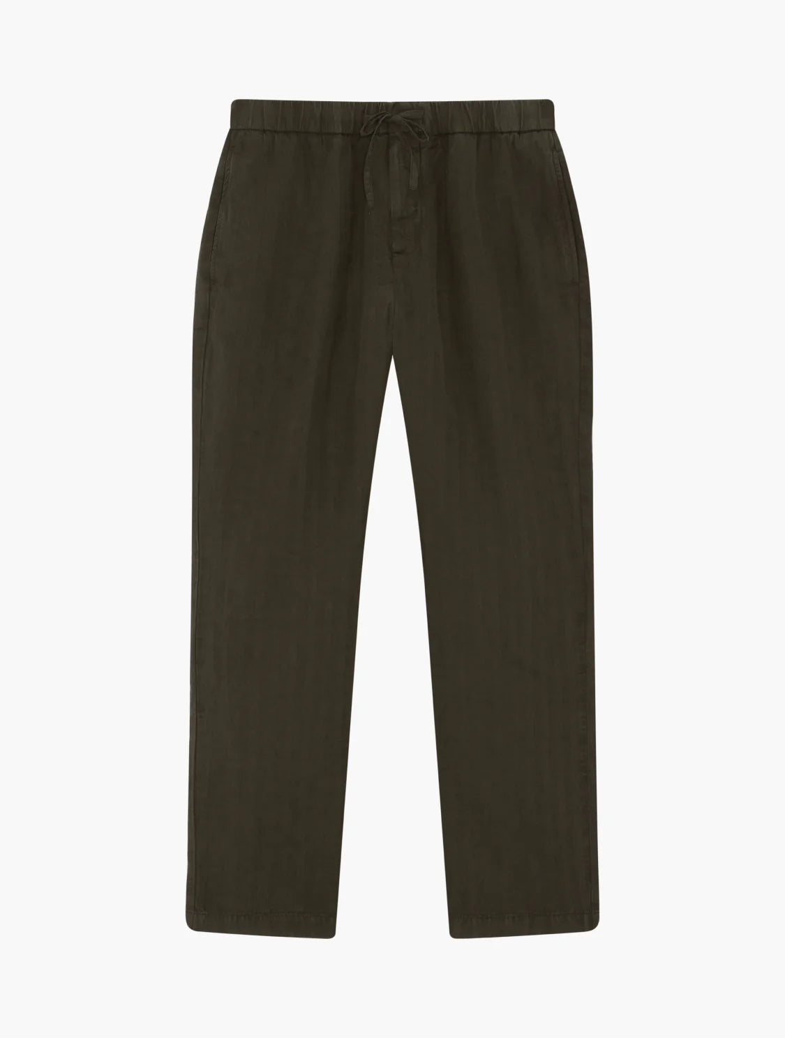 OSCAR LINEN TROUSERS - SEAWOOD