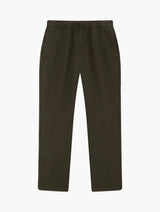 OSCAR LINEN TROUSERS - SEAWOOD
