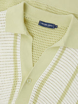 FABRICIO CROCHET CARDIGAN - PISTACHIO