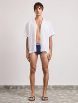 SUNGA SWIM BRIEF - NAVY BLUE