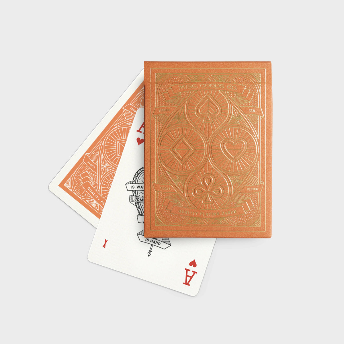 Sandstone Playing Cards