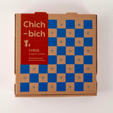 Chess set - Neon Blue