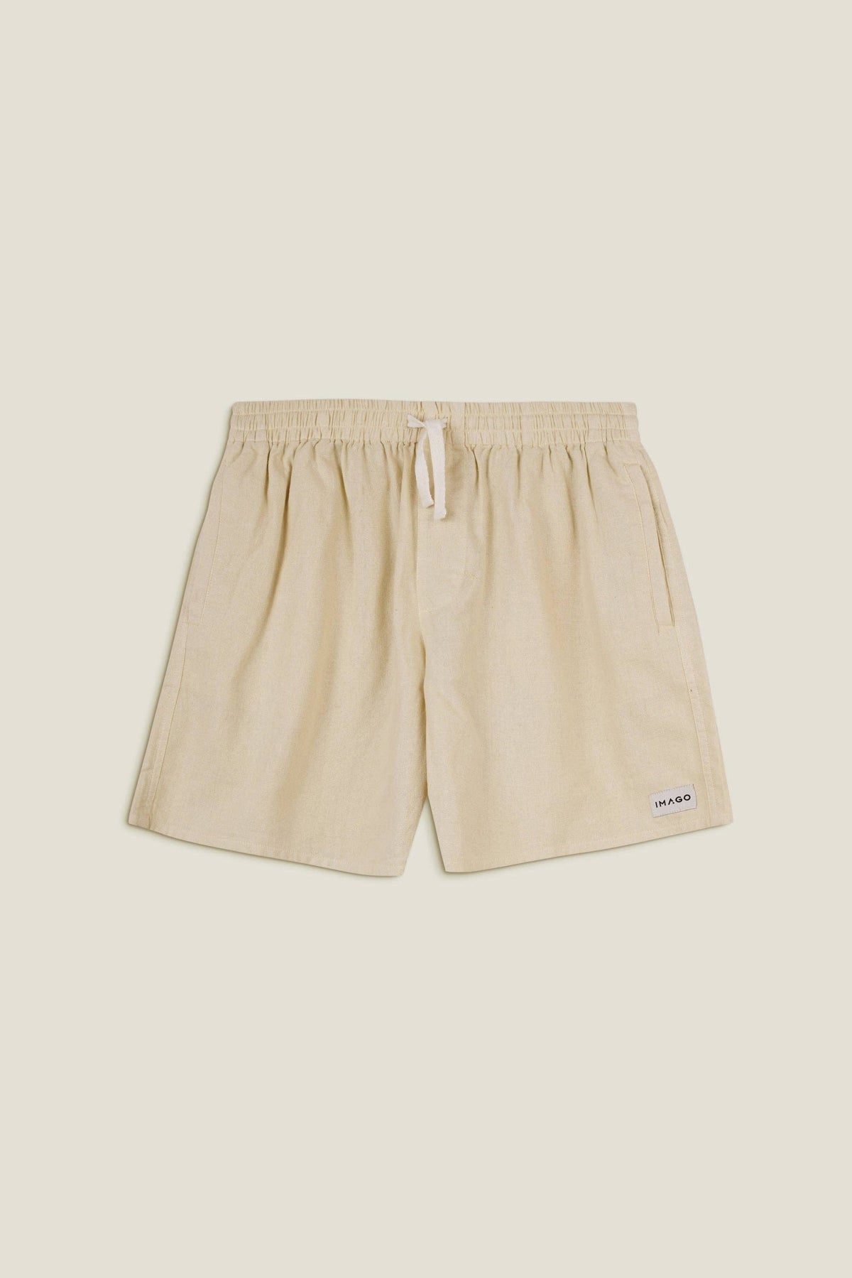Linen Shorts - Cloud Cream