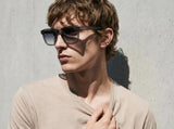 Barron Sunglasses (FT1179) - Shiny Grey / Gradient Smoke