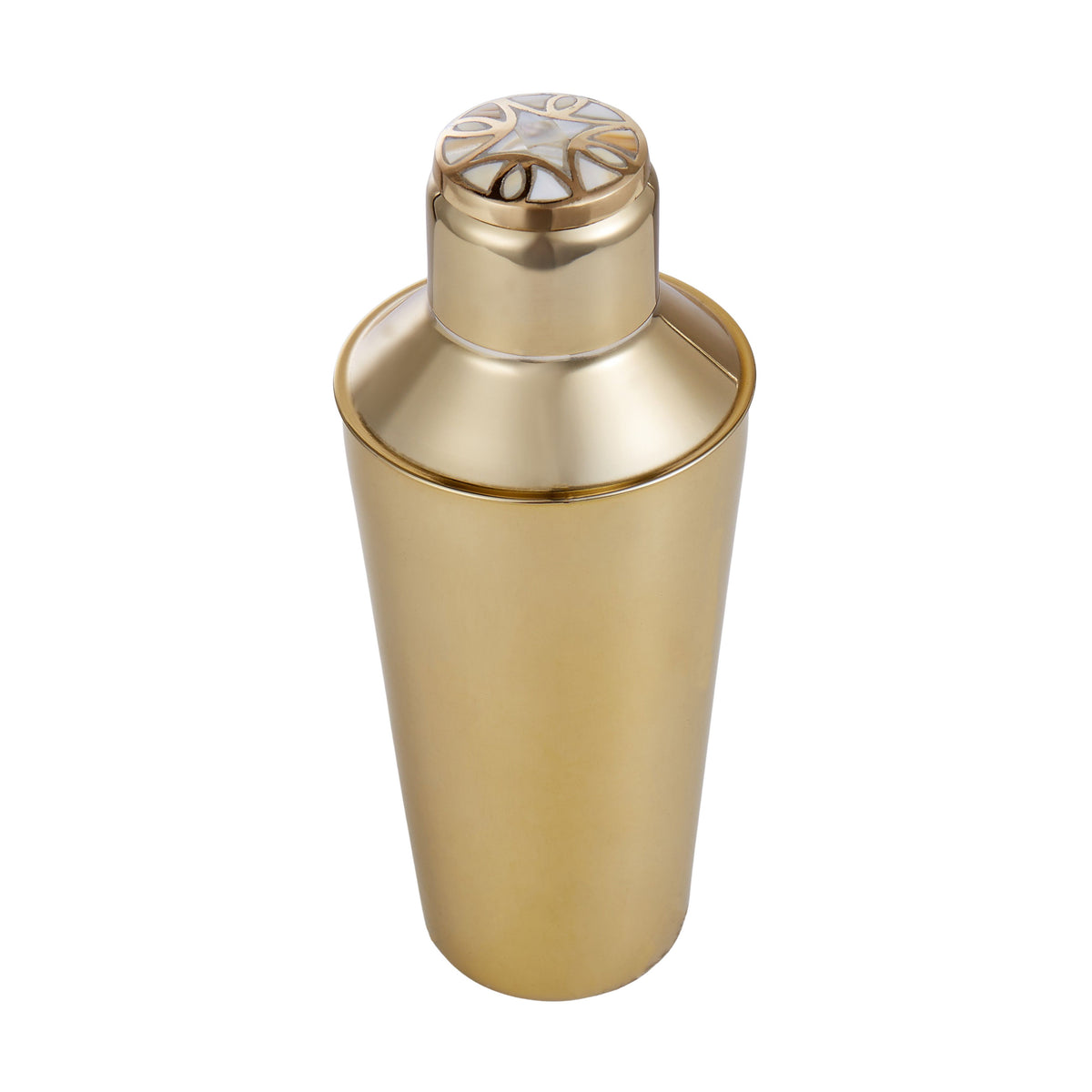 Mother of Pearl Detailed Cocktail Shaker