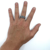 Pitted Labradorite Ring