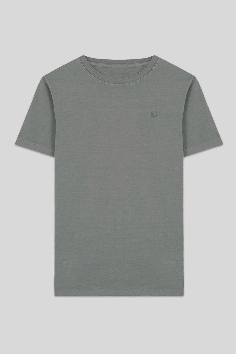 Washed Cotton T-Shirt - Khaki