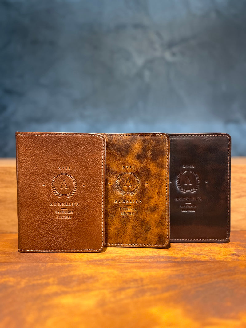 Leather Passport and Card Holder