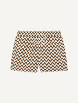 RIO SPORT COPACABANA SWIM - ECRU & BROWN