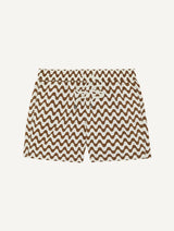 RIO SPORT COPACABANA SWIM - ECRU & BROWN