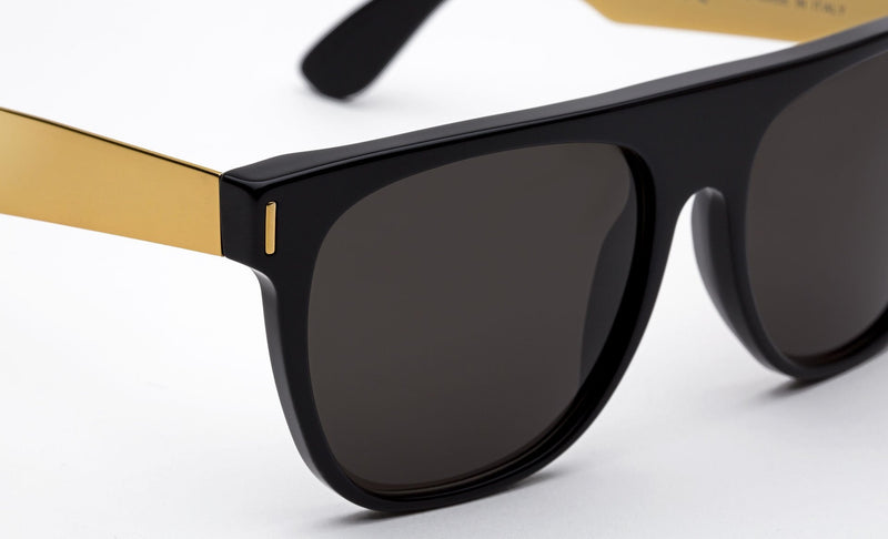 Flat top Francis - Black/Gold