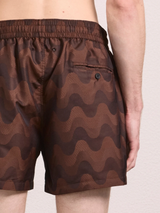 RIO SPORT COPACABANA JACQUARD SWIM - CACAO