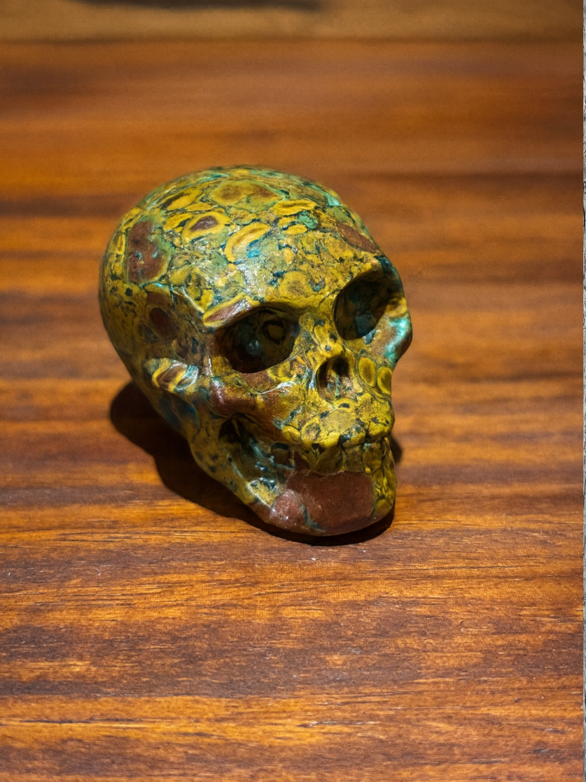 Crystal Skull - Fruit Jasper