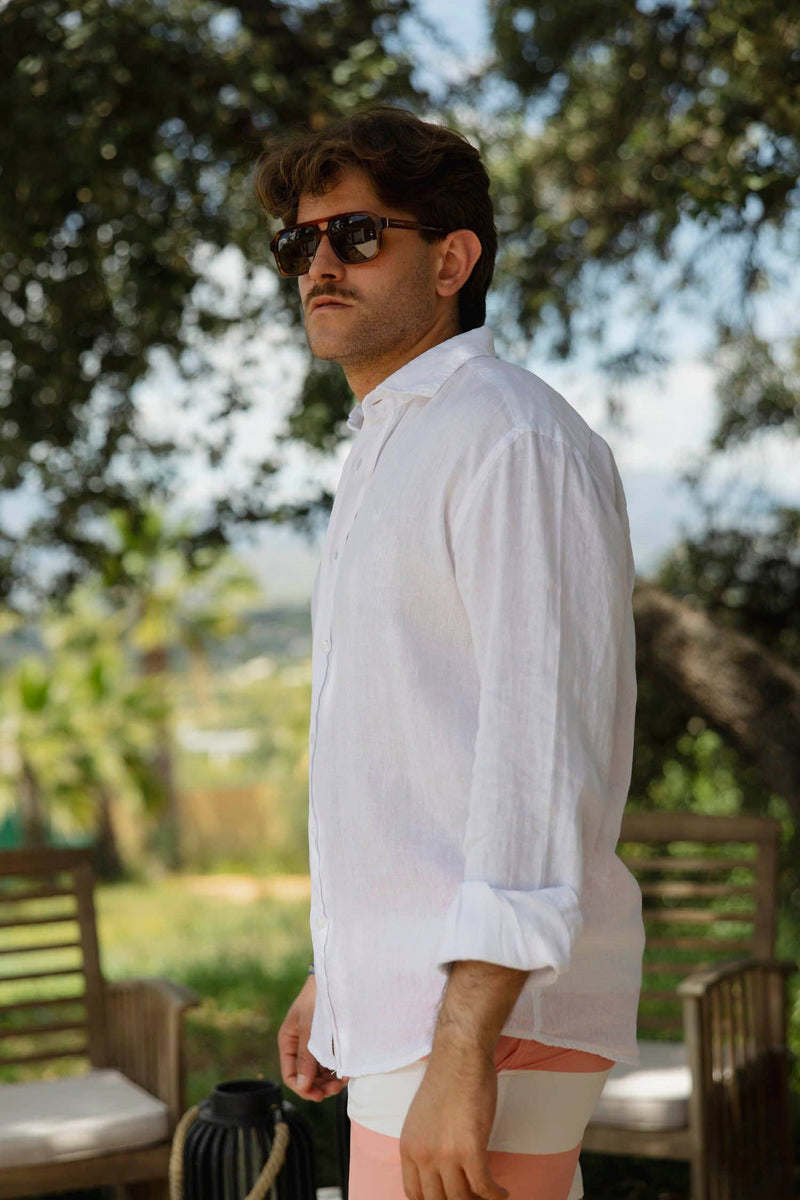 Linen Shirt - Blanco