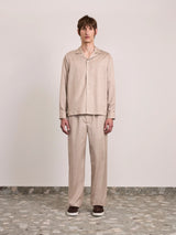 LUAN TROPICAL WOOL TROUSERS - SAND