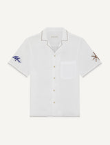 ALVES EMBROIDERED LINEN SHIRT