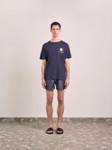 RIO SPORT LINEN BLEND SWIM - NAVY
