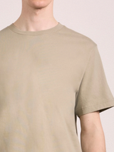 DINIS EMBROIDERED 'CASA DO SOL' T-SHIRT - PALM GREEN
