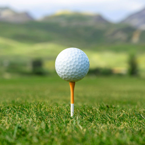 Slender Cigarette-Style Bamboo Golf Tees x 50