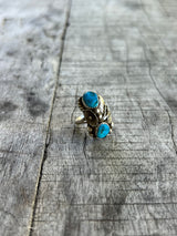 Handmade Vintage Navajo Turquoise Ring