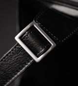 Leather Crossbody Bag - Mahogany