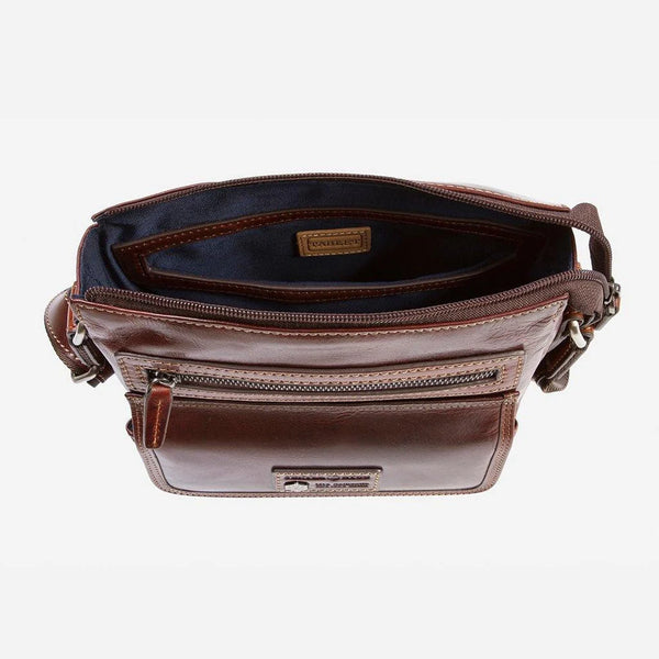 CROSSBODY BAG - TOBACCO