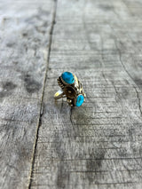 Handmade Vintage Navajo Turquoise Ring