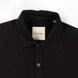 Luxe Black Long Sleeve Shirt - Onyx