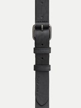 Dwayne Leather Belt - Black