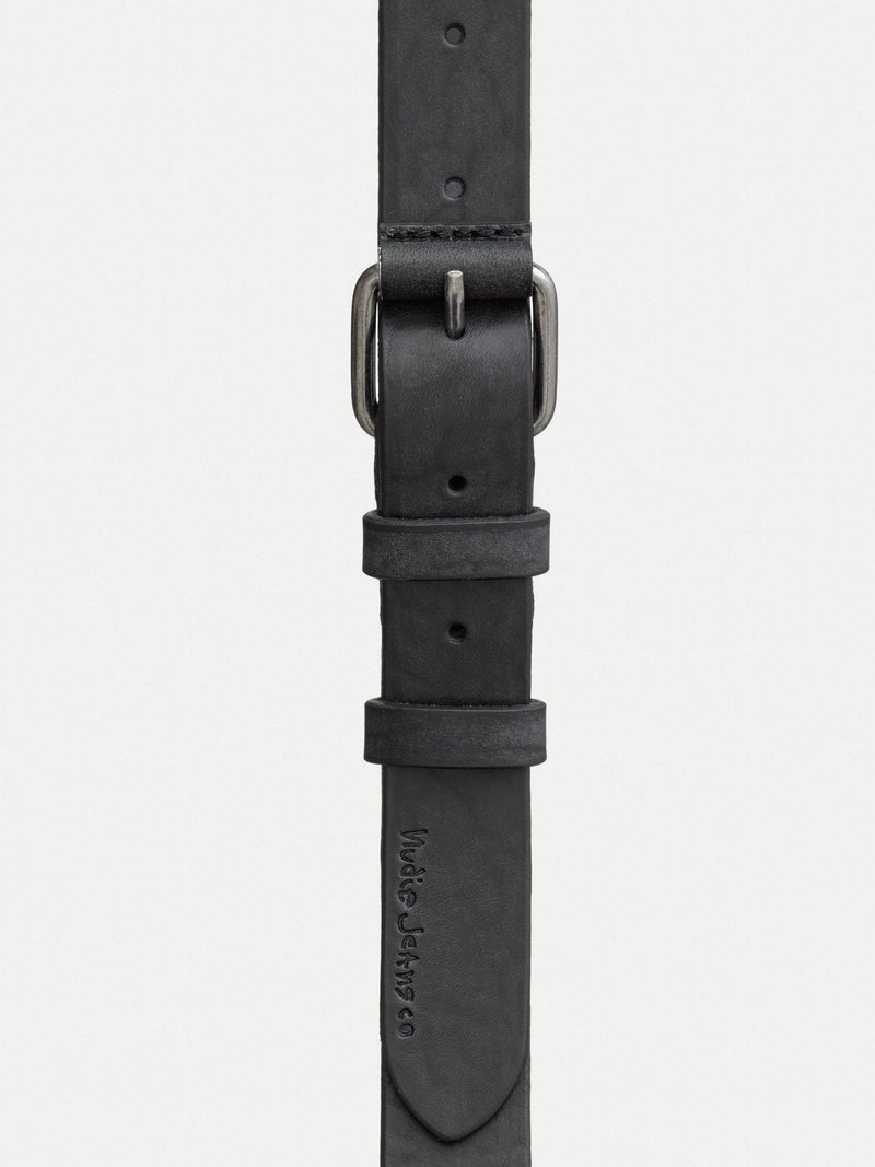 Dwayne Leather Belt - Black