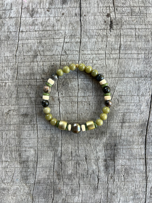 Petra Bracelet - Custom Pearl Stack