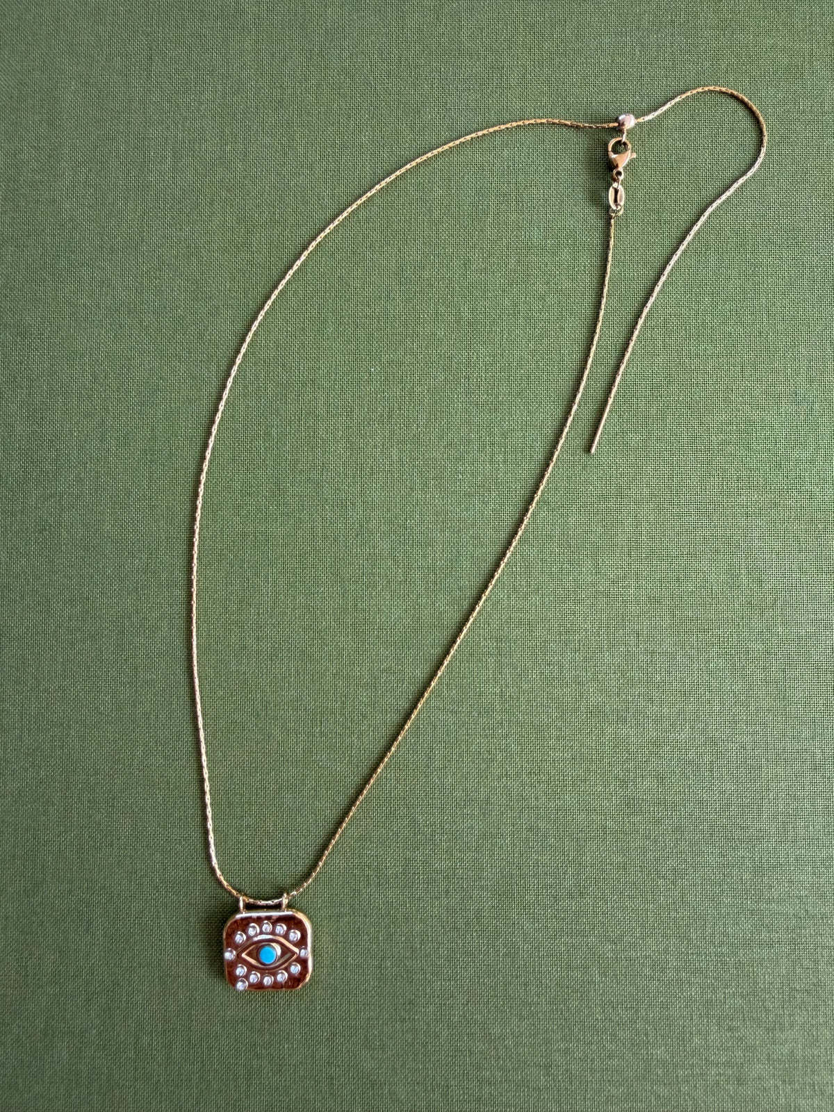 The Mediterranean Mati Necklace