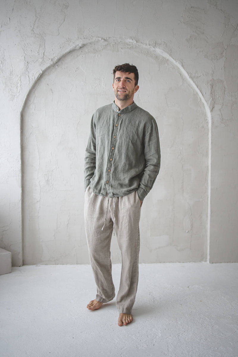 Linen Pants - Natural
