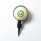 Vintage Billiard Ball Bottle Stopper