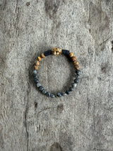 Petra Bracelet - Labradorite / Picture Jasper