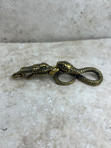 The Duelling Serpents Keyring
