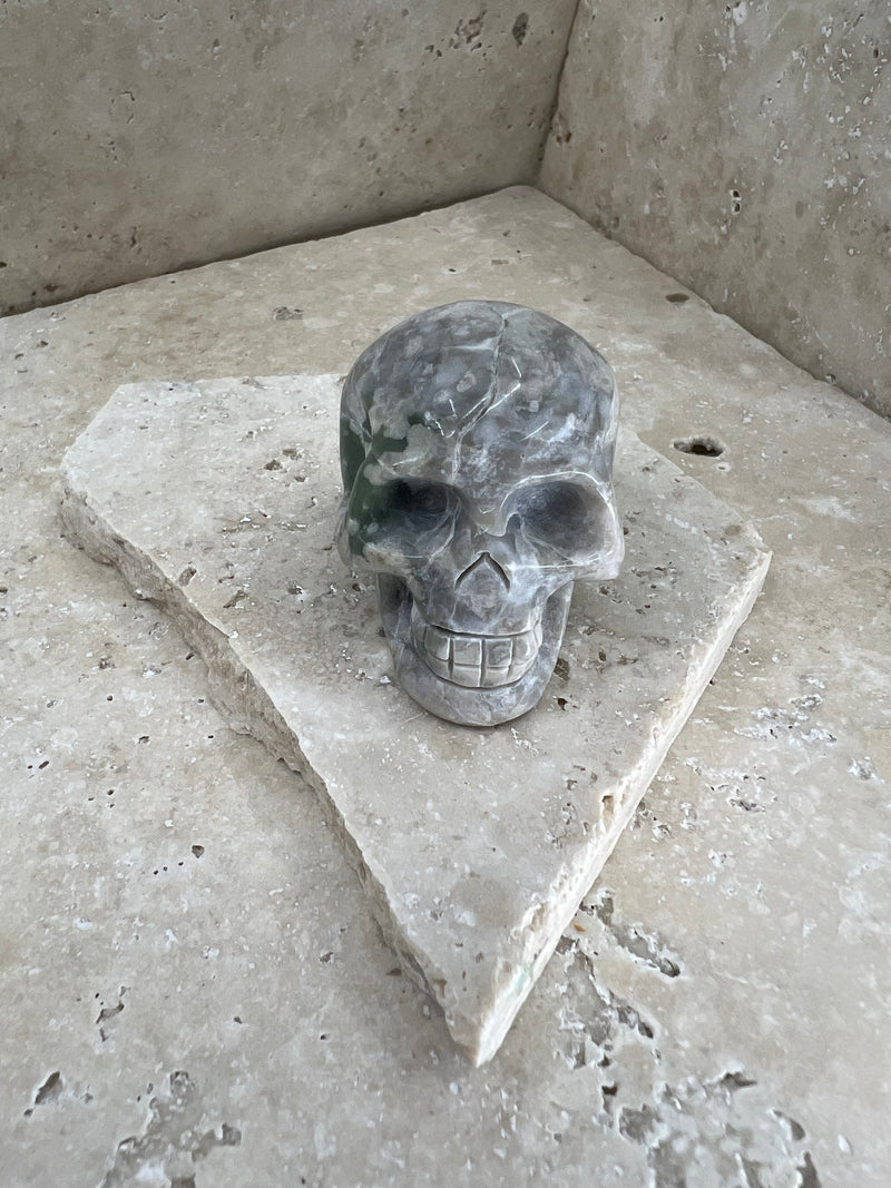 Crystal Skull - Mashan Jade