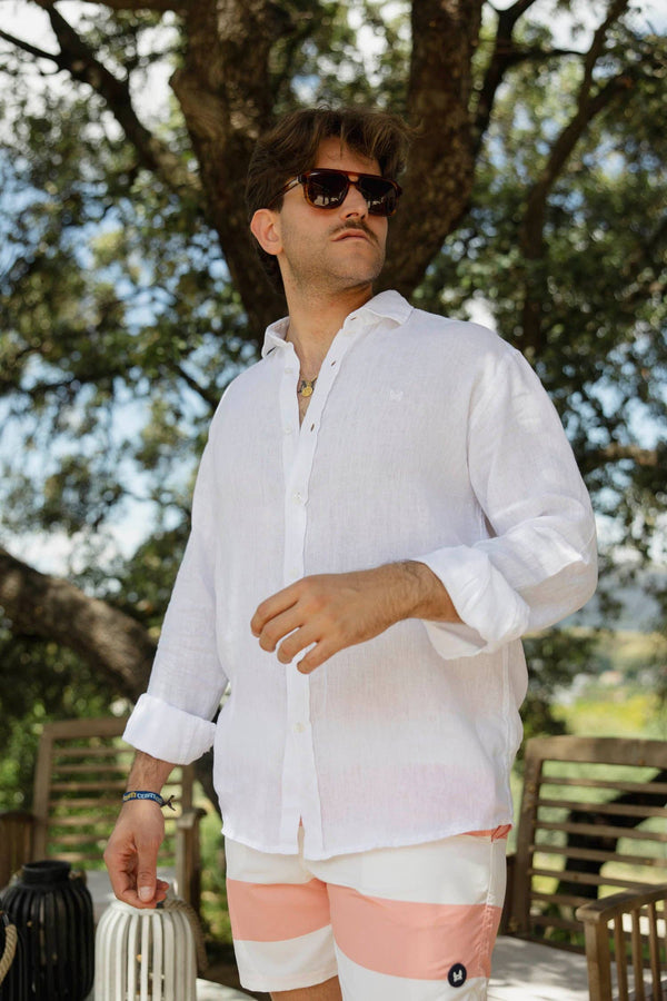 Linen Shirt - Blanco