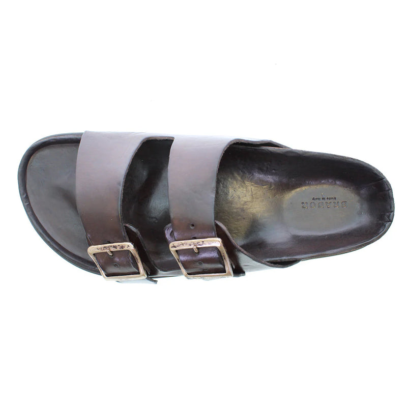 The Kalu Sandal - Deep Brown