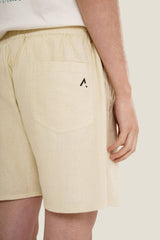 Linen Shorts - Cloud Cream