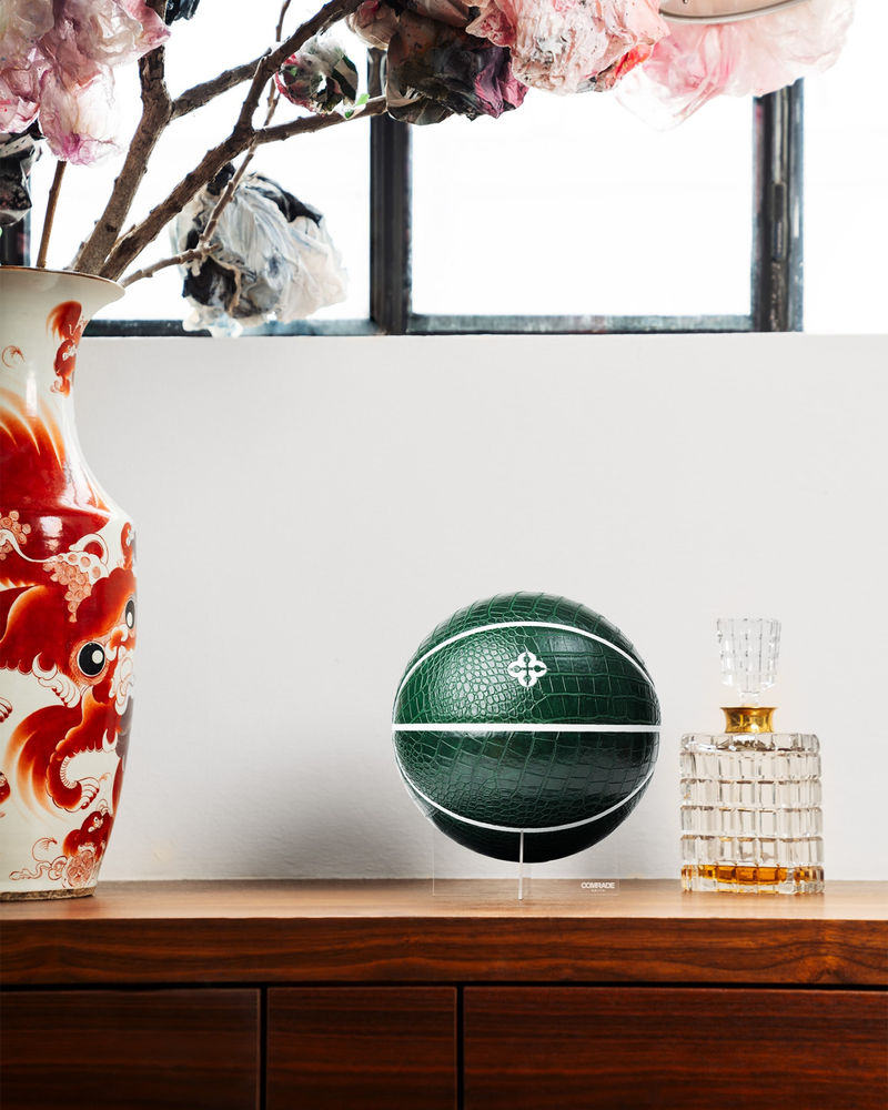 Croco Basketball - Aligator Green