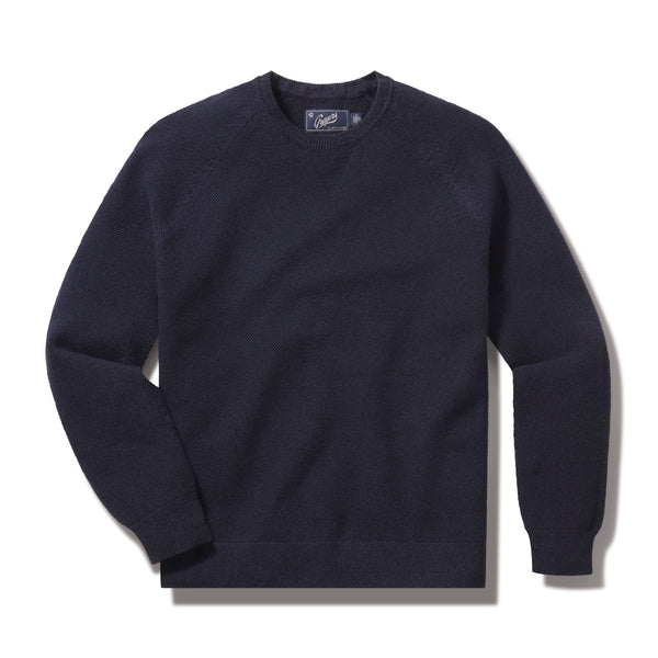Cotton Cashmere Crew - Navy