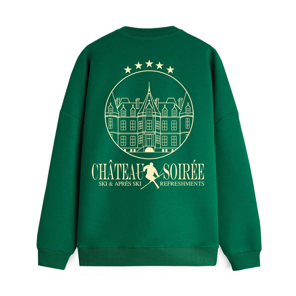 Chateau Soirée Sweater - Bottle Green