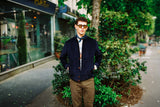 Corduroy Bomber Jacket - Navy