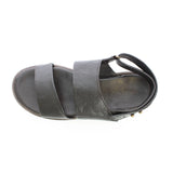 The Rico Sandal - Washed Black