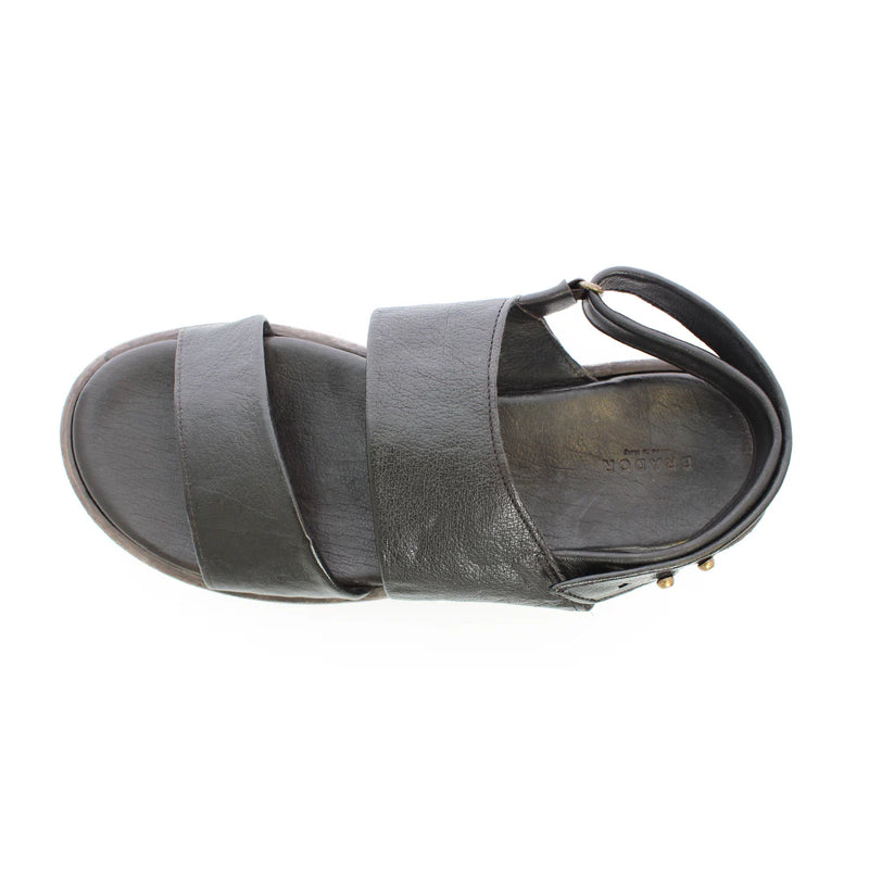 The Rico Sandal - Washed Black