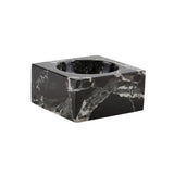 Black & Gold Marble 6" Honed Finish Catchall