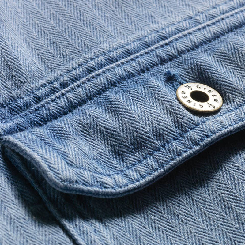 The Barn Jacket - Indigo Herringbone