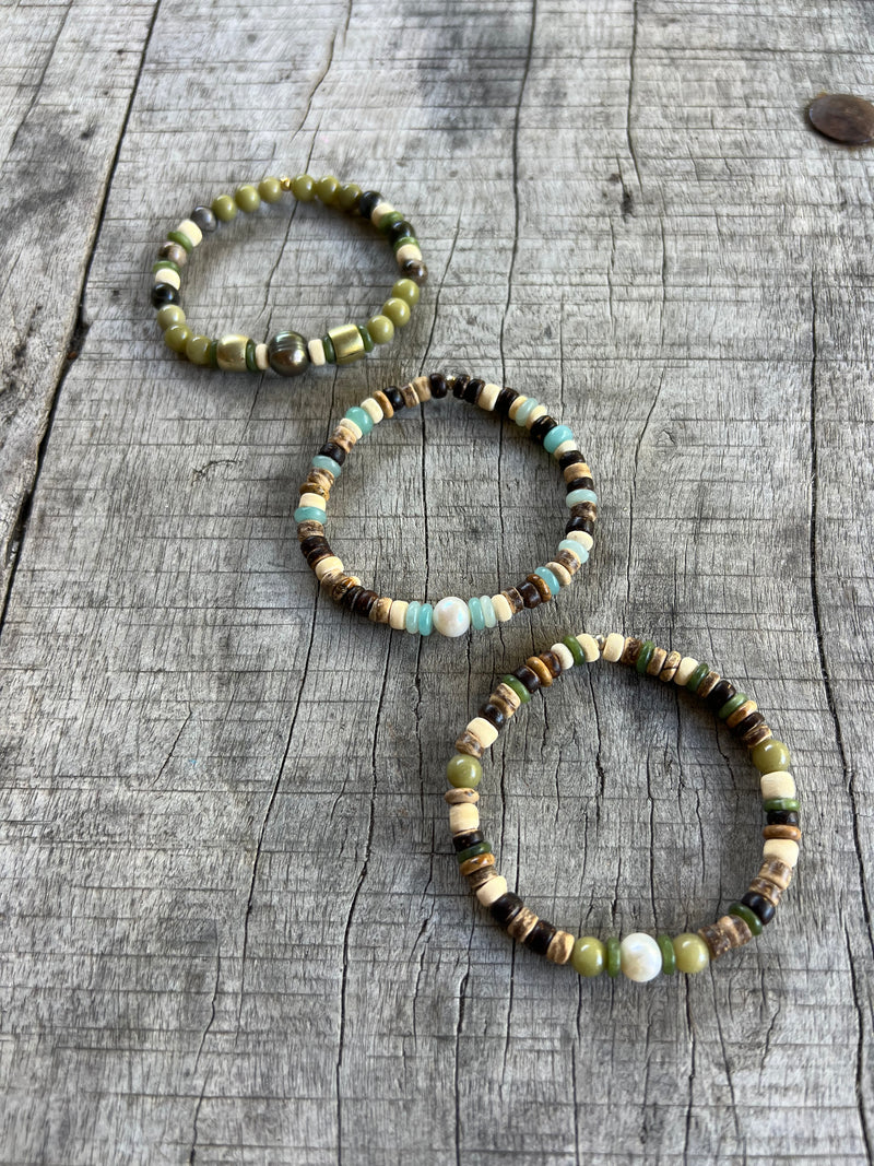 Petra Bracelet - Custom Pearl Stack